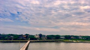 View of Water Island from the bay.