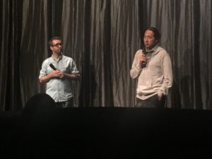 Kogonada at the Q&A