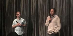 Kogonada at the Q&A