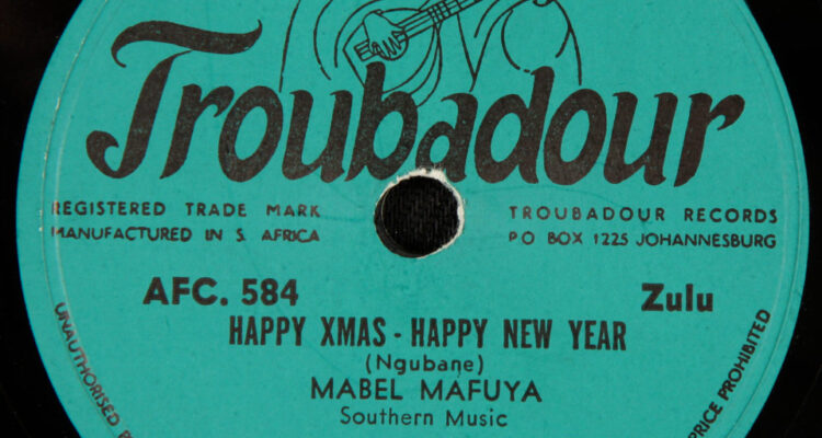 Mabel Mafuya - Happy Xmas Happy New Year Album Cover