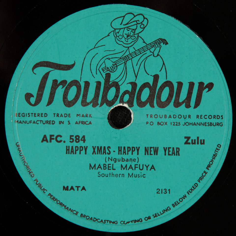 Mabel Mafuya - Happy Xmas Happy New Year Album Cover