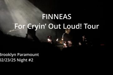 FINNEAS opens his For Cryin’ Out Loud! tour with Starfucket on night #2 at Brooklyn Paramount on 2/23/25.